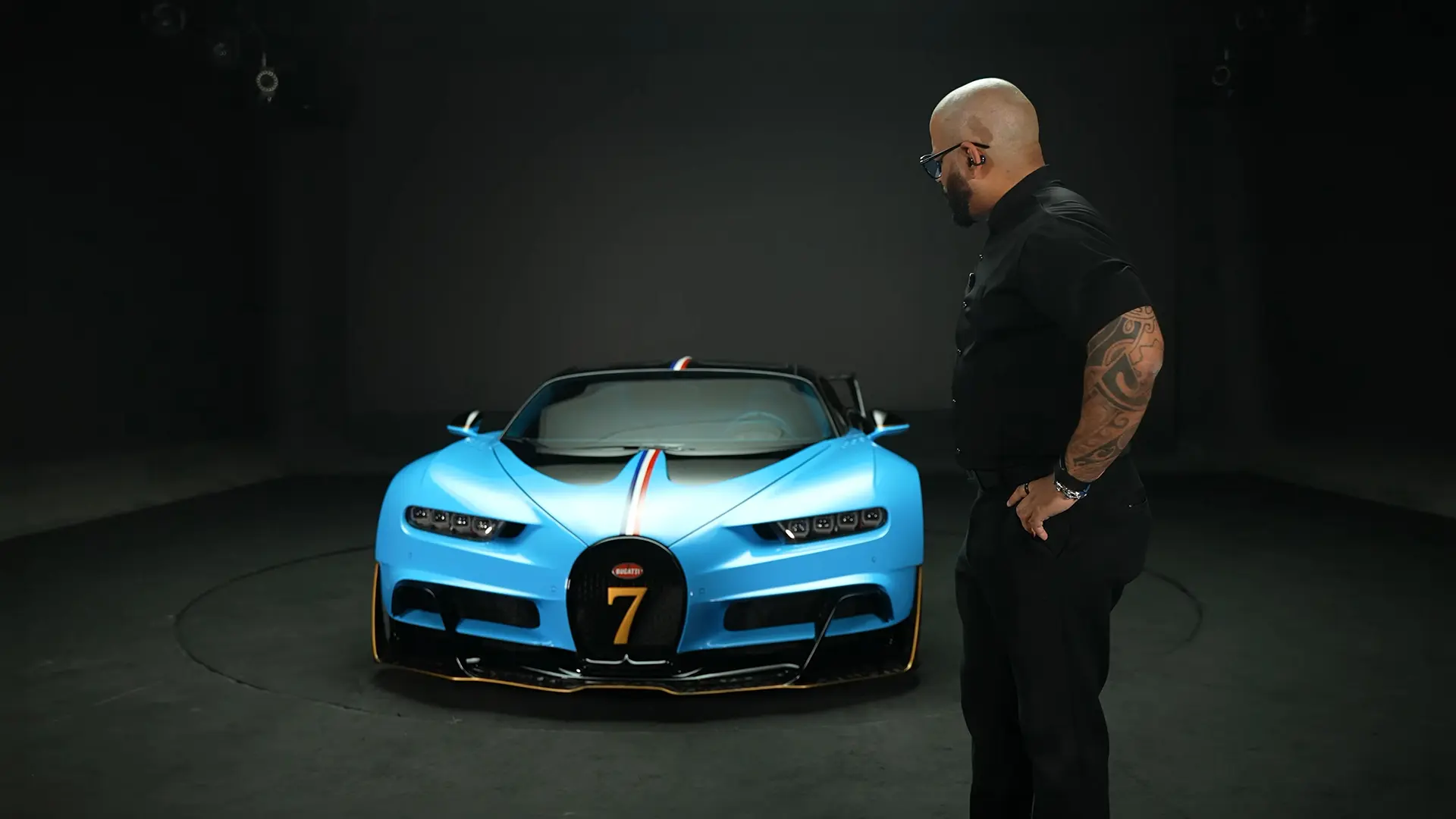 The Bugatti Chiron VXX Edition Burnaboy