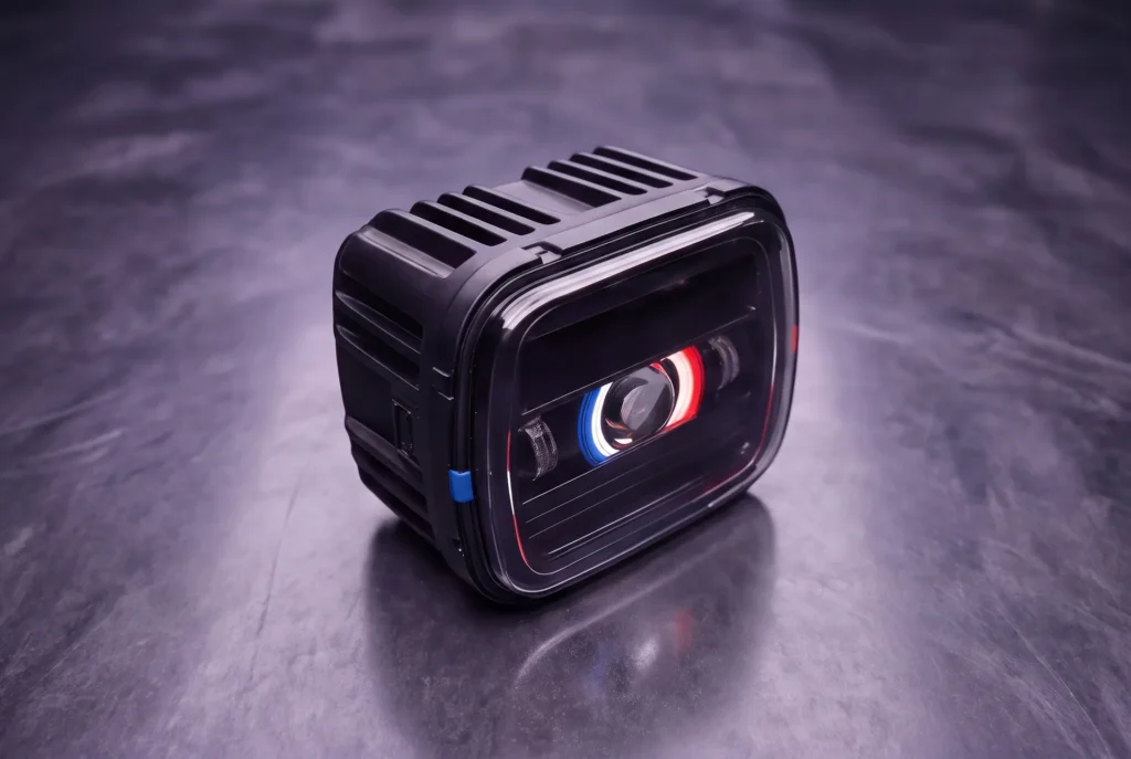 venuum-led-projector-headlight-three-quarter-view