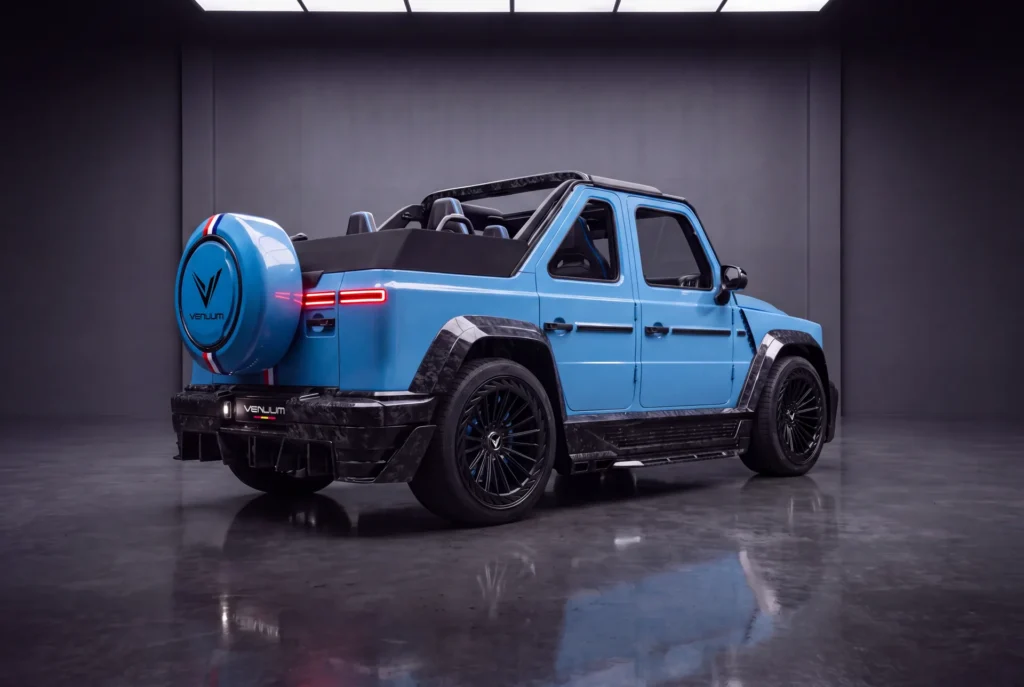venuum-vxx-mercedes-g63-cabrio-rear-three-quarter-forged-carbon-flares-studio